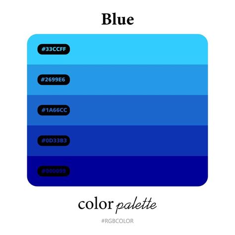 código de color azul rgb.